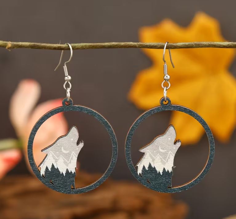 Měsíční vlk (síla • samota • klid)