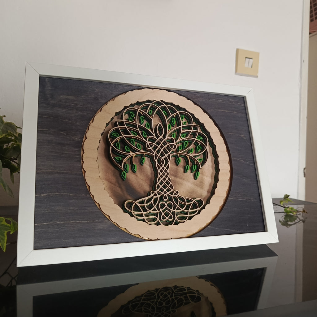 Keltský strom života.