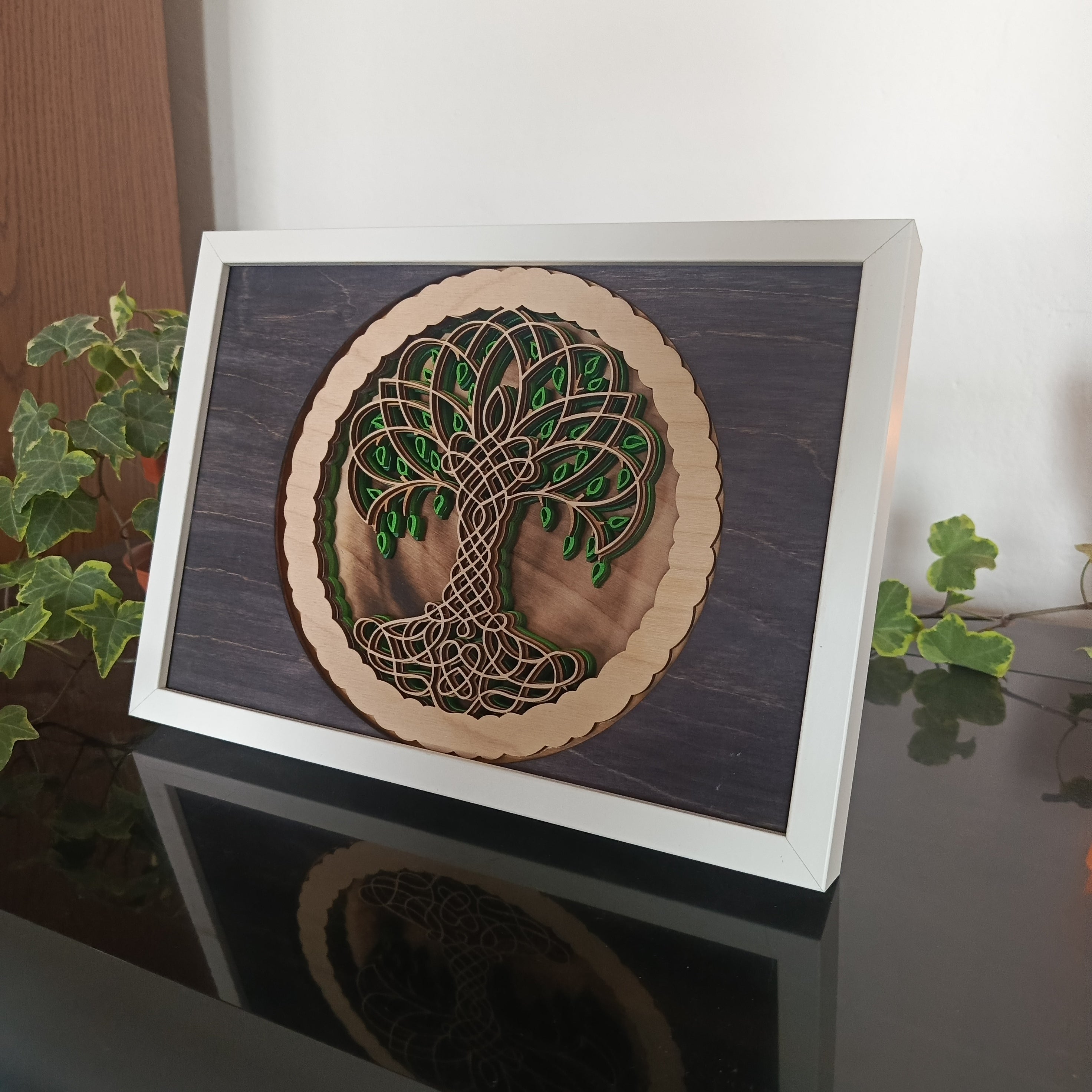 Keltský strom života.