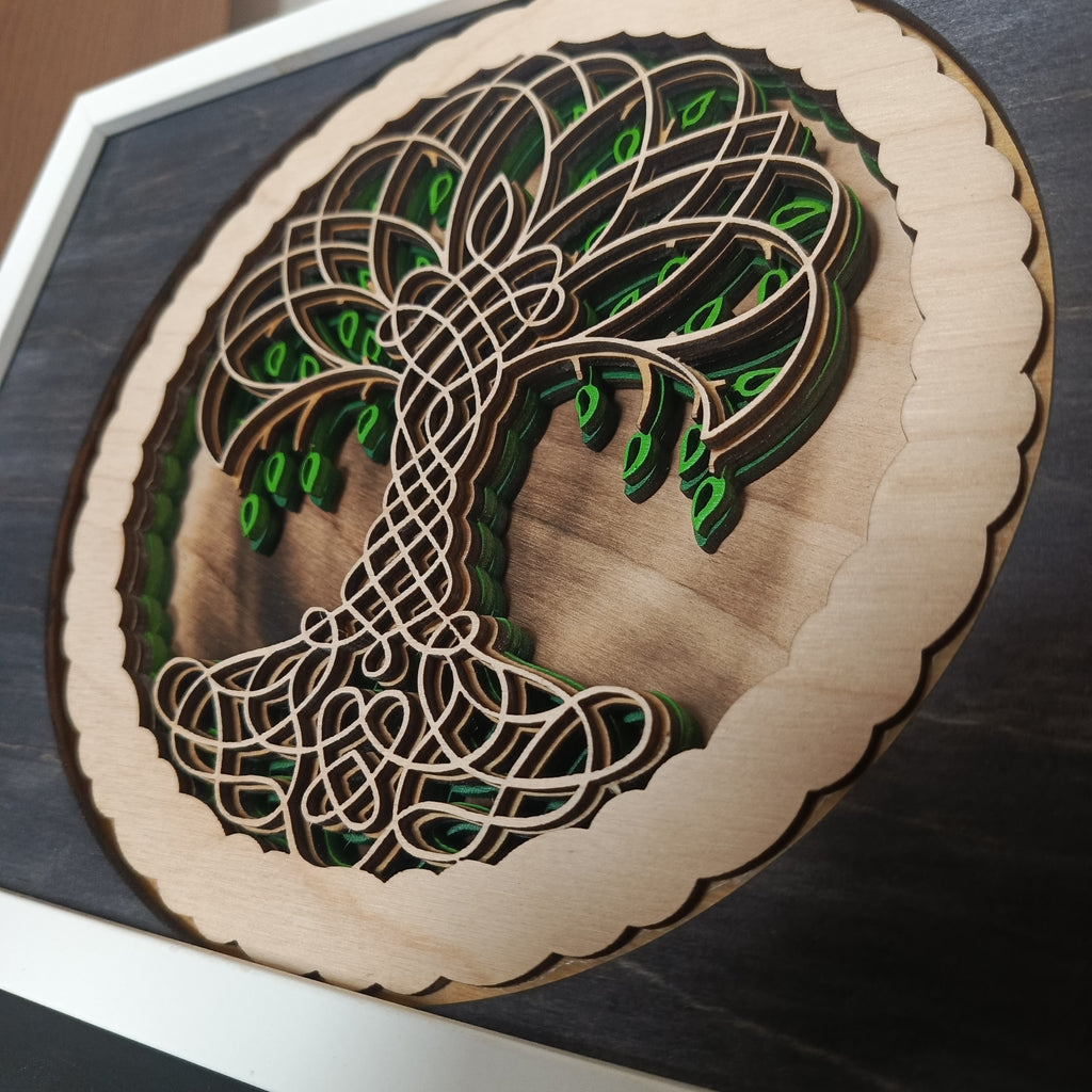 Keltský strom života.