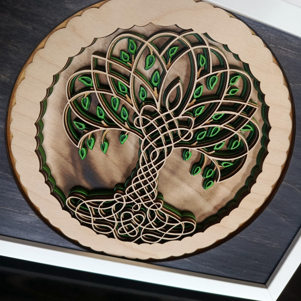 Keltský strom života.