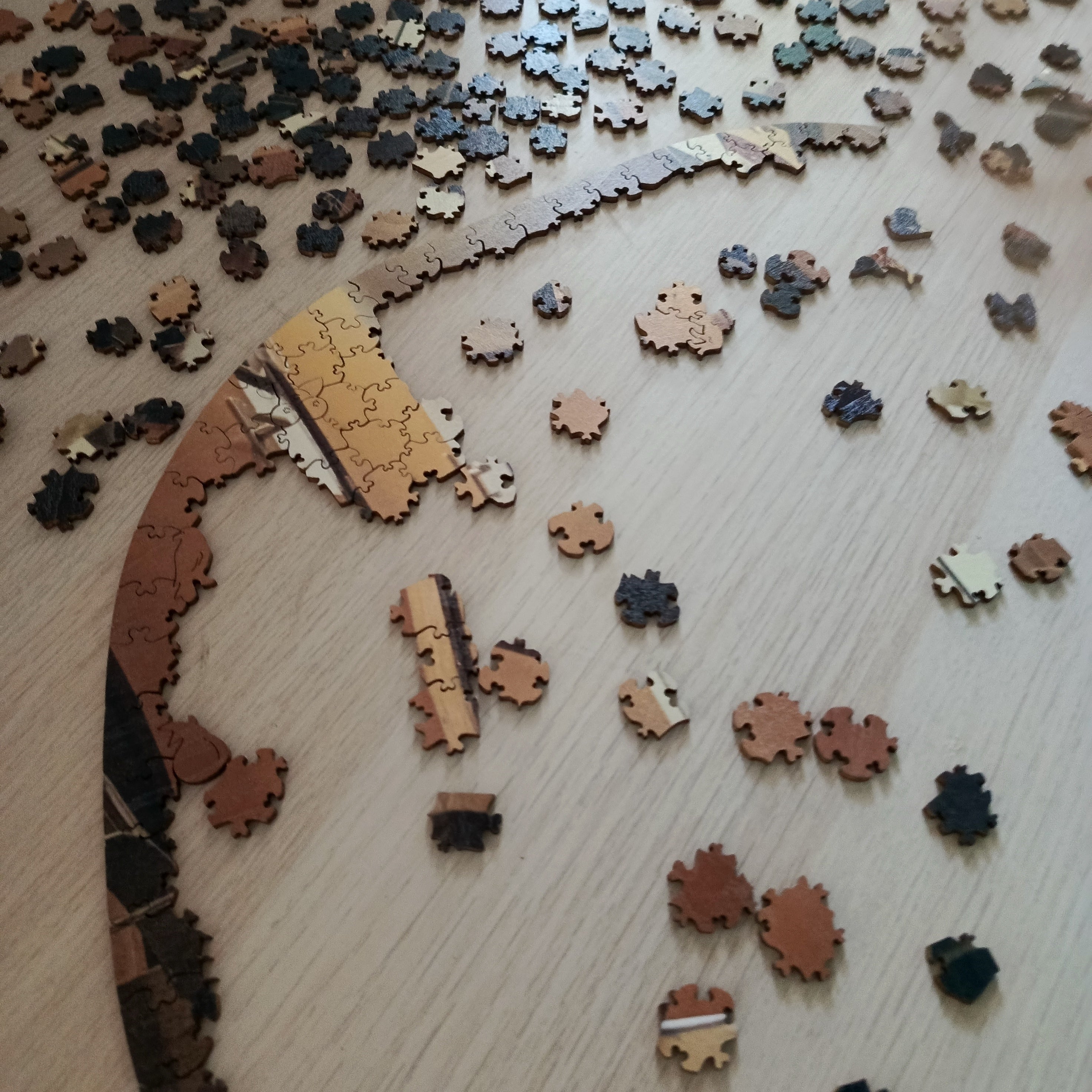 Dřevěný puzzle z vaší fotografie